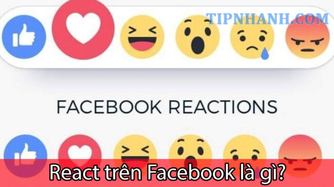 react trên Facebook là gì